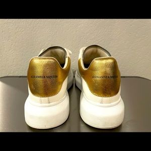 Alexander McQueen Leather Platform Sneakers